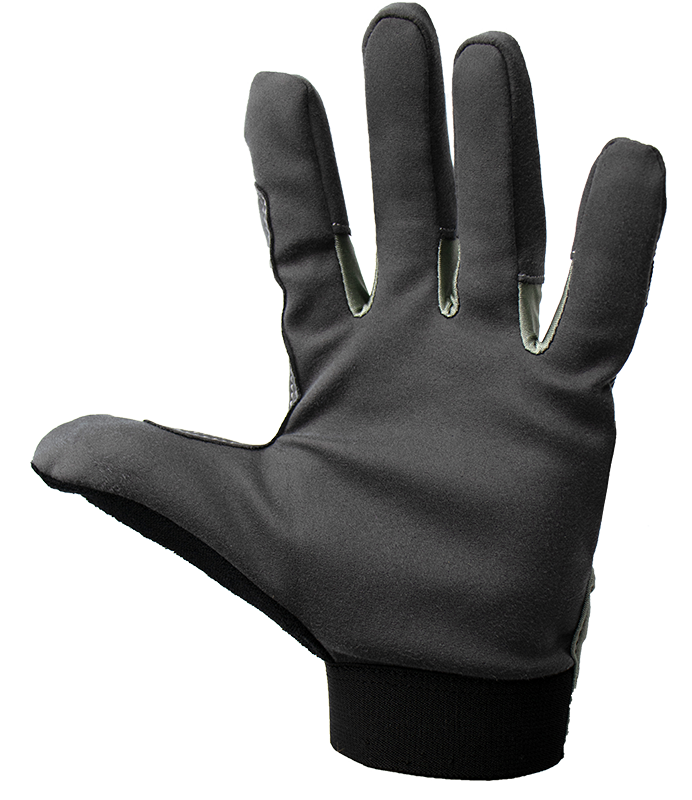 A glove featuring durable glove material from AX Materials. 